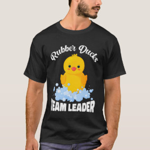 Gummi Ducks Teamleiter Wasserspiele Zeit Gummi D T-Shirt