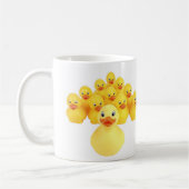 Gummi duckt Spaß-Kaffee-Tasse Kaffeetasse (Links)