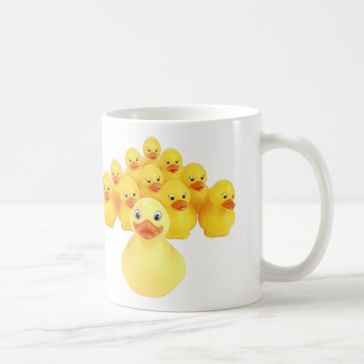 Gummi duckt Spaß-Kaffee-Tasse Kaffeetasse (Rechts)
