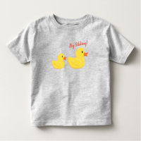 Gummi Ducky Big Sibling Baby Bodysuit