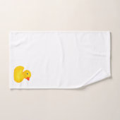 Gummi Ducky Duck Ducks Set - Badetuch Set (Handtuch)