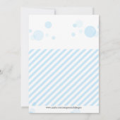 Gummi Ducky Dump Truck Baby Dusche Einladung (Rückseite)