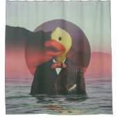 Gummi Ducky Duschvorhang (Vorderseite)