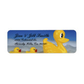 Gummi Ducky Familie in Bath Set (Vorne)