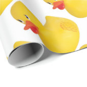 Gummi Ducky Geschenkpapier (Rolleneckpunkt)
