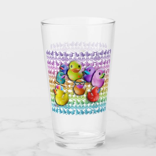 GUMMI DUCKY GLAS (Vorderseite)