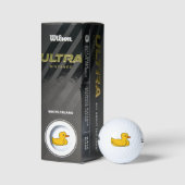 Gummi Ducky Golf Design Golfball (Verpackungen)