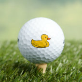 Gummi Ducky Golf Design Golfball (Insitu T-Shirt)