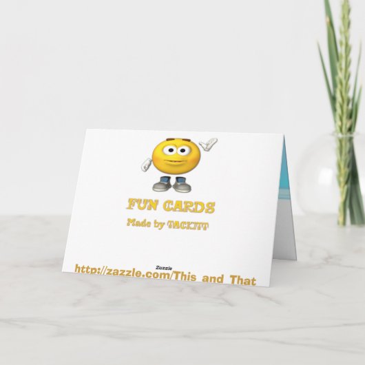 Gummi Ducky Karte (Rückseite)