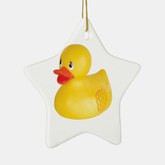 Gummi Ducky Keramik Ornament (Rechts)