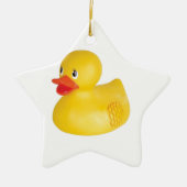 Gummi Ducky Keramik Ornament (Vorne)