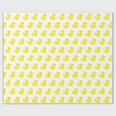 Gummi Ducky Muster Geschenkpapier (Flach)