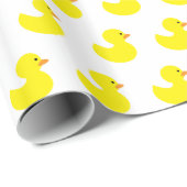 Gummi Ducky Muster Geschenkpapier (Rolleneckpunkt)