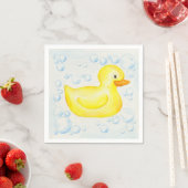 Gummi Ducky Papierserviette (Beispiel)