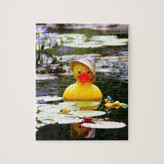 Gummi Ducky Puzzle (Vertikal)