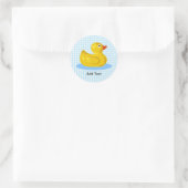 Gummi Ducky Sticker Template (Tasche)