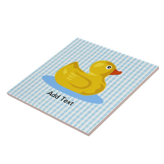 Gummi Ducky Template Fliese (Seite)