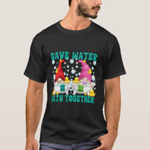 Gummi Dusche Badegenuss für Sprichwort T-Shirt