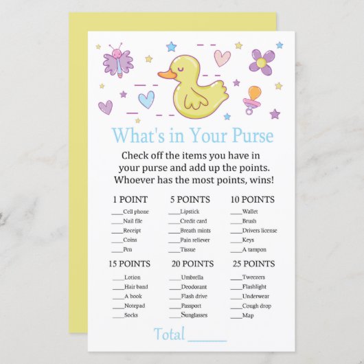 Gummi-Ente Was ist in deinem Handballspiel? (Vorne/Hinten)