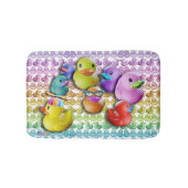 GUMMI-ENTEN BADEMATTE (Vorderseite)