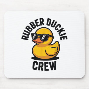 Gummi-Enten-Crew-Kreuzfahrt-Trupp-Sommerferien-Kre Mousepad