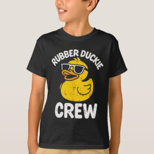 Gummi-Enten-Crew Lustige Gelbe Ente Coole Truppe M T-Shirt