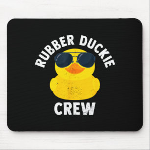 Gummi-Enten-Crew Lustige Gummiente  Mousepad
