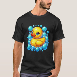 Gummi-Enten-Liebhaber-Entlein-Bade-Spielzeug Rubbe T-Shirt