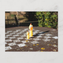 Gummi-Huhn-Schachspiel
