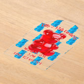 Gummi-Jelly  Acryleinladungen (Ablage )