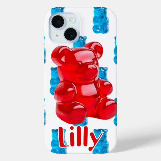 Gummi-Jelly  Case-Mate iPhone Hülle (Rückseite)
