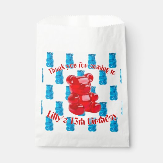 Gummi-Jelly Geschenktütchen (Vorderseite)