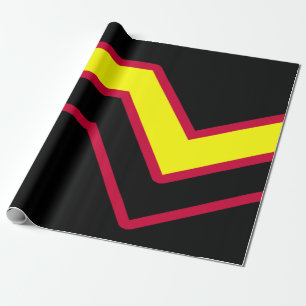 Gummi / Latex Pride Flagge Geschenkpapier