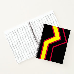 Gummi / Latex Pride Flagge Notizblock