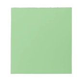 Gummi Leaf, blasses Leaf, Pixie Green Notizblock (Vorderseite)