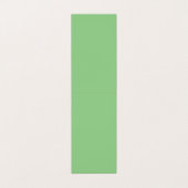 Gummi Leaf, blasses Leaf, Pixie Green Visitenkarten (Außenseite Aufgefaltet)