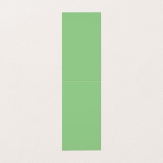 Gummi Leaf, blasses Leaf, Pixie Green Visitenkarten (Außenseite Aufgefaltet)