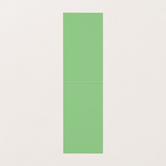 Gummi Leaf, blasses Leaf, Pixie Green Visitenkarten (Innenseite Aufgefaltet)