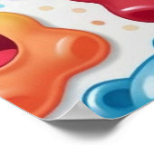 Gummi Poster (Ecke)