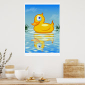Gummi Quack Poster (Küche)