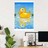 Gummi Quack Poster (Heimbüro)