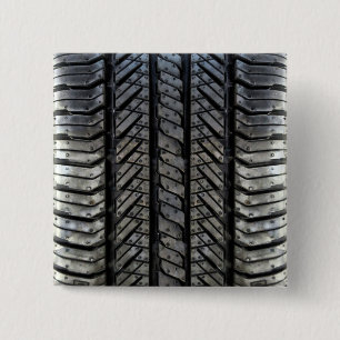 Gummi Reifengeflecht Automotive Style Decke Button