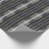 Gummi Reifengeflecht Automotive Style Decke Geschenkpapier (Ecke)