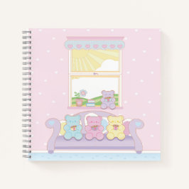 Gummi Sweet Morning Spiral Notebook Notizblock