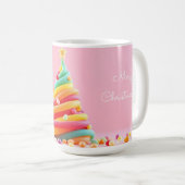 Gummi-Weihnachtsbaum Kaffeetasse (VorderseiteRechts)