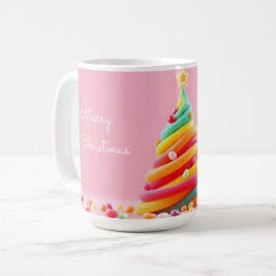 Gummi-Weihnachtsbaum Kaffeetasse