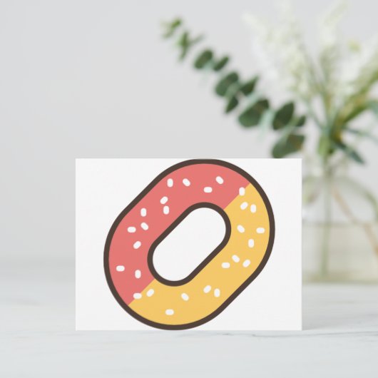 gummiartig postkarte (Stehend Vorderseite)