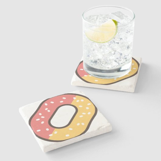 gummiartig steinuntersetzer (Seitenansicht)