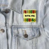 Gummiartige Linie - beißen Sie mich Knopf Button (Beispiel)