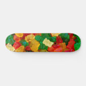 Gummiartiger Bärn-Regenbogen farbige Süßigkeit Skateboard (Horizontal)